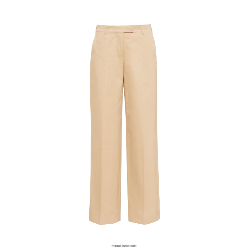 מוכן ללבישה חוּט Miu Miu מכנסי צ'ינו FNPPL1011
