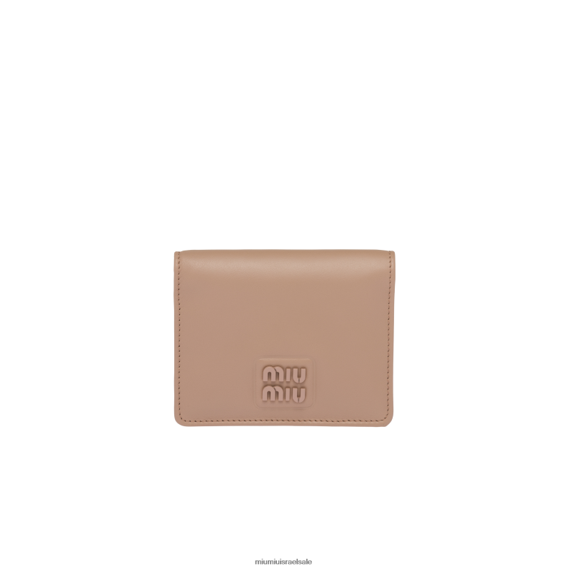 אוסף קָמִיעַ Miu Miu ארנק עור קטן FNPPL1066