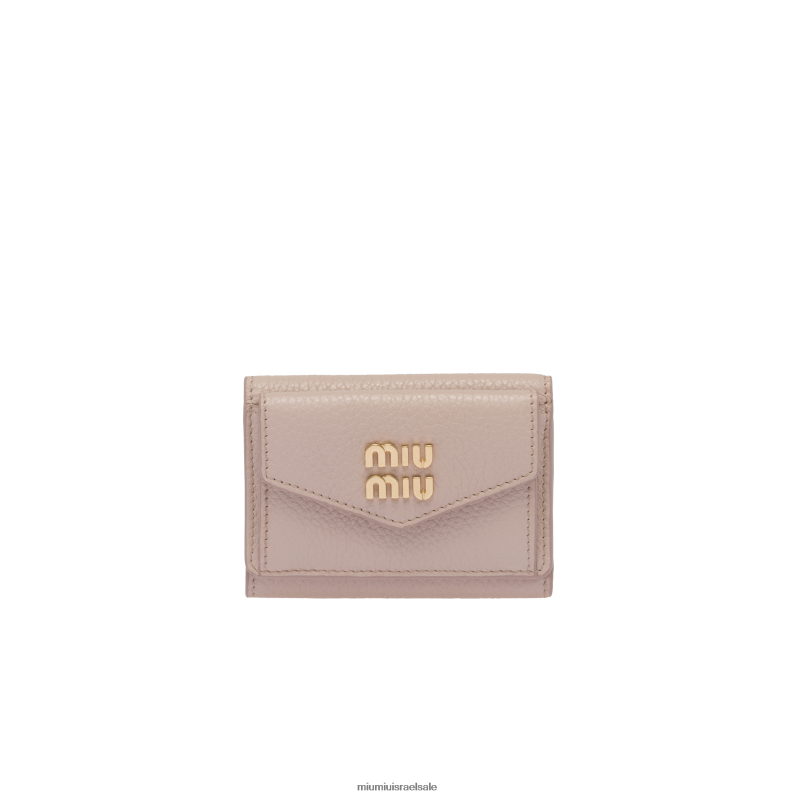 אוסף שושנת מים Miu Miu ארנק עור קטן FNPPL1079