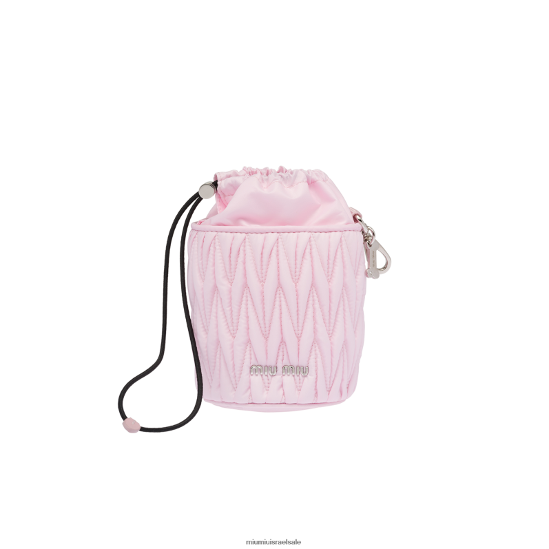 אביזרים ורוד בהט Miu Miu נרתיק מבד יבש FNPPL1102