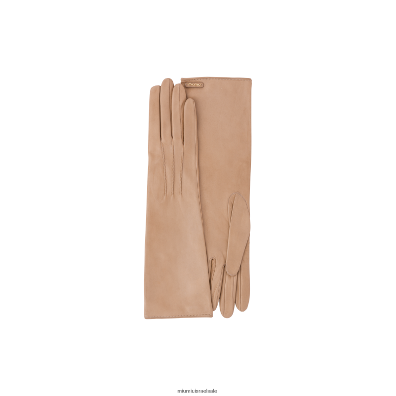אביזרים קָמִיעַ Miu Miu כפפות עור נאפה FNPPL1199