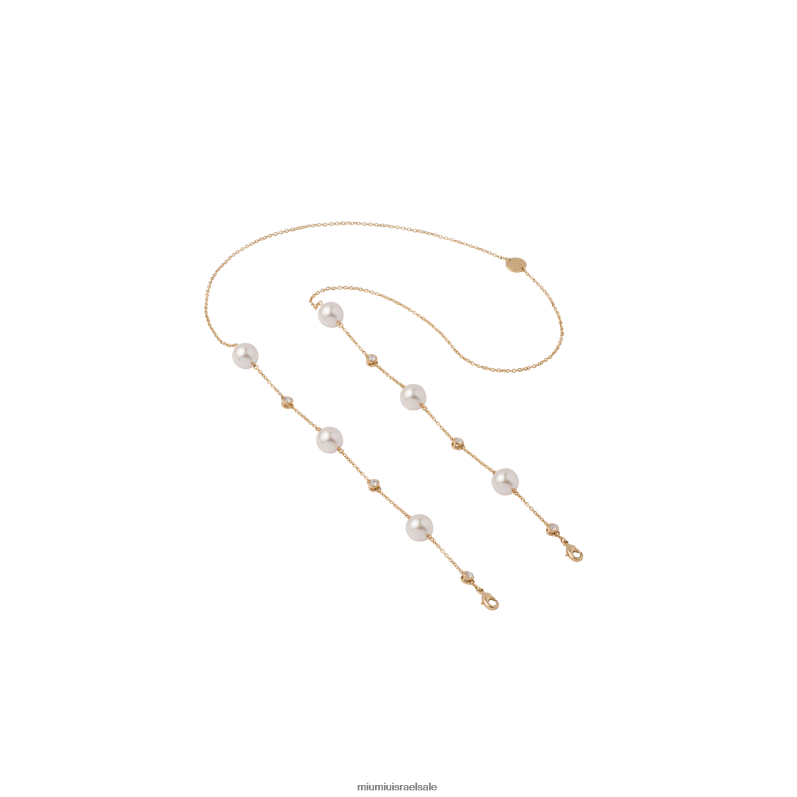 אביזרים זהב Miu Miu שרשרת משקפיים FNPPL1276