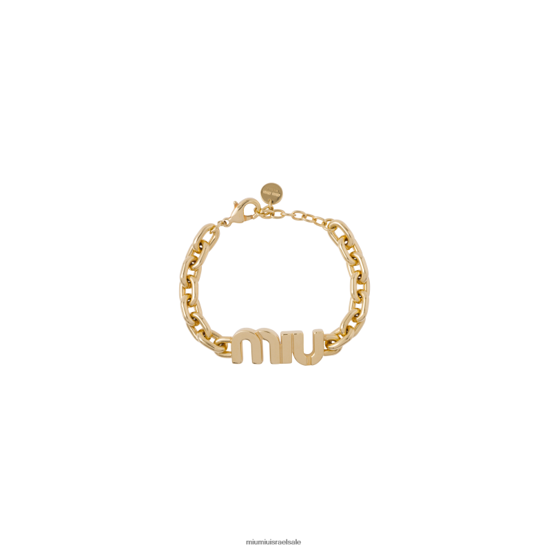 תכשיטים זהב Miu Miu צמיד מתכת FNPPL1326