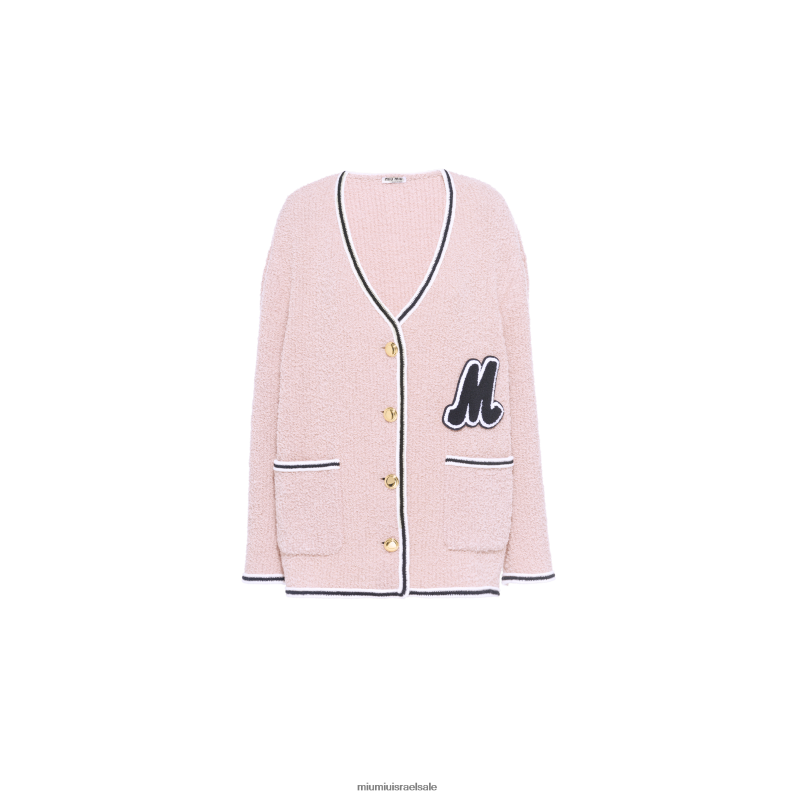 מוכן ללבישה וָרוֹד Miu Miu ז'קט בוקל חד חזה FNPPL555