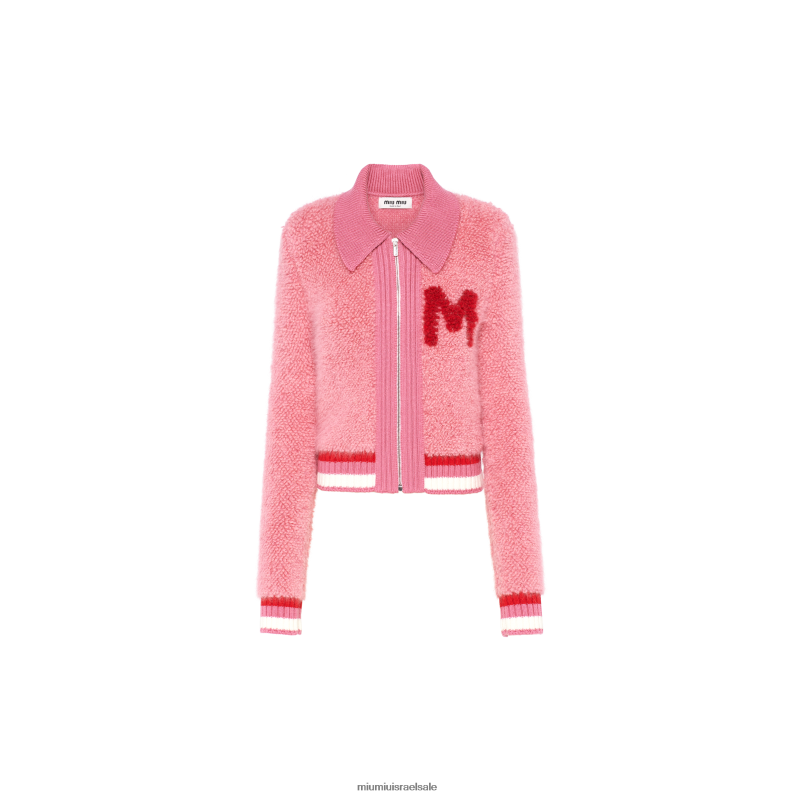 מוכן ללבישה וָרוֹד Miu Miu קרדיגן בוקל FNPPL776