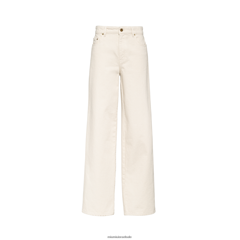 מוכן ללבישה אקרו Miu Miu ג'ינס ג'ינס עם חמישה כיסים FNPPL935