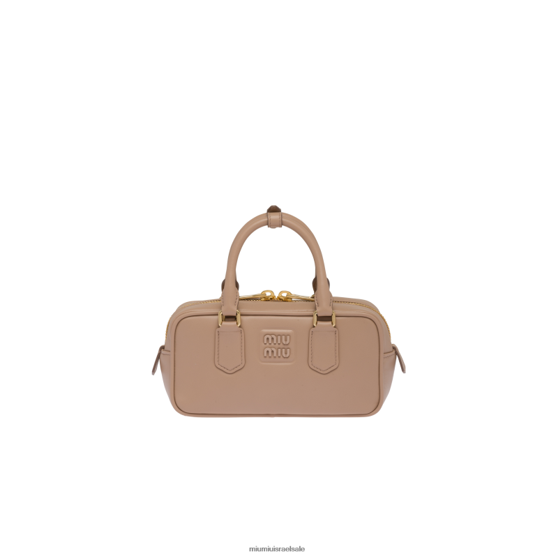 אוסף קָמִיעַ Miu Miu תיק עור arcadie FNPPL138