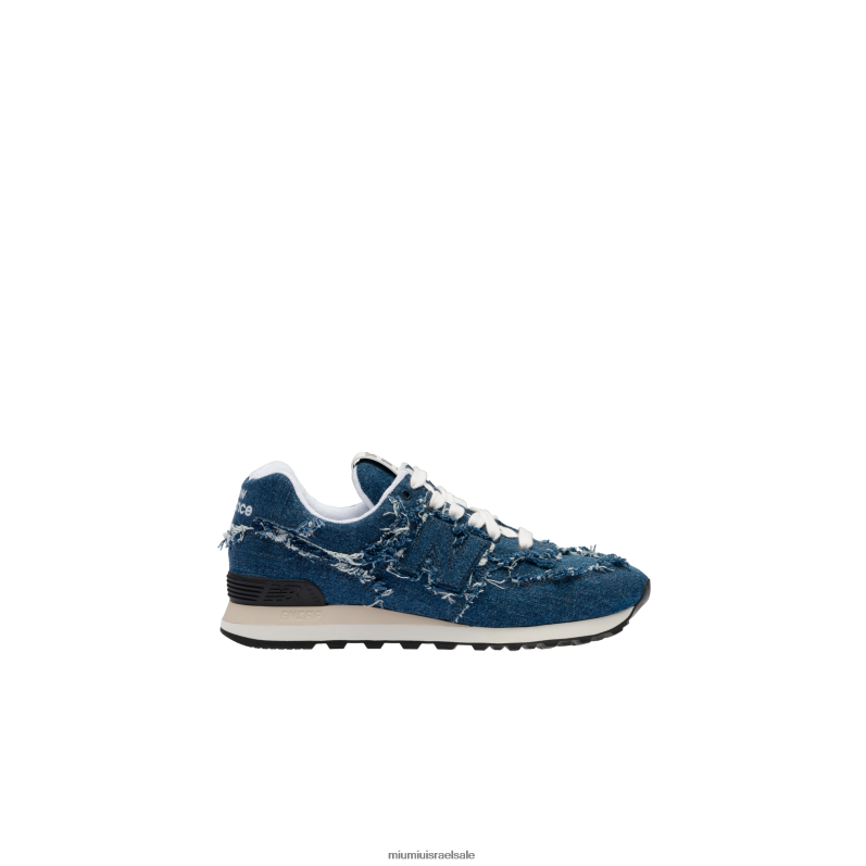 ⁦נעליים דֵנִים New Balance 574 X Miu Miu נעלי ספורט FNPPL289⁩ – תמונה ⁦2⁩