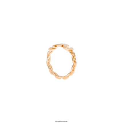 תכשיטים זהב Miu Miu טבעת מתכת FNPPL1395